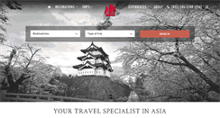 Desktop Screenshot of indochinatravel.com